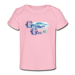 Grüss Gott - Organic Baby T-Shirt - light pink