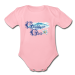 Grüss Gott - Organic Short Sleeve Baby Bodysuit - light pink
