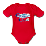 Grüss Gott - Organic Short Sleeve Baby Bodysuit - red