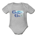 Grüss Gott - Organic Short Sleeve Baby Bodysuit - heather gray