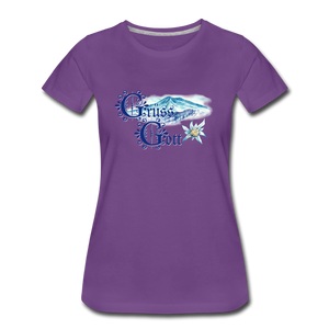Grüss Gott - Women’s Premium T-Shirt - purple
