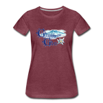 Grüss Gott - Women’s Premium T-Shirt - heather burgundy
