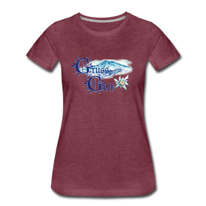 Grüss Gott - Women’s Premium T-Shirt - heather burgundy