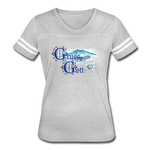 Grüss Gott - Women’s Vintage Sport T-Shirt - heather gray/white