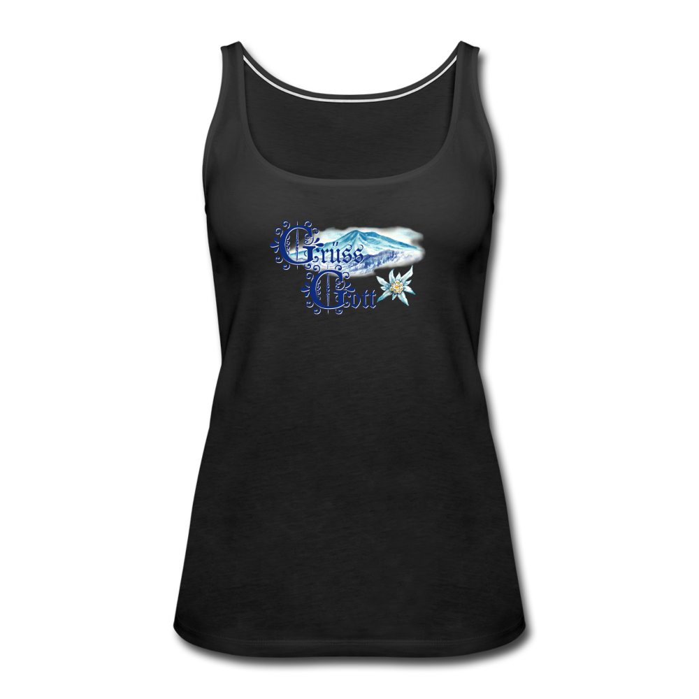 Grüss Gott - Women’s Premium Tank Top - black