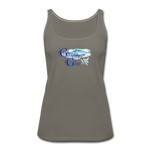 Grüss Gott - Women’s Premium Tank Top - asphalt gray