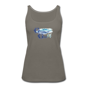 Grüss Gott - Women’s Premium Tank Top - asphalt gray