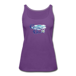 Grüss Gott - Women’s Premium Tank Top - purple