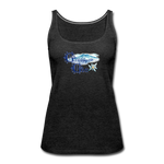 Grüss Gott - Women’s Premium Tank Top - charcoal gray