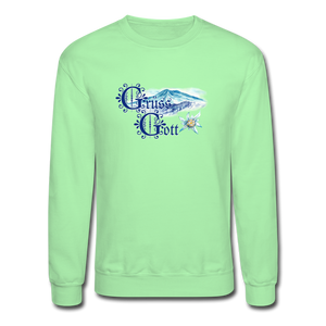 Grüss Gott - Crewneck Sweatshirt - lime