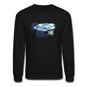 Grüss Gott - Crewneck Sweatshirt - black