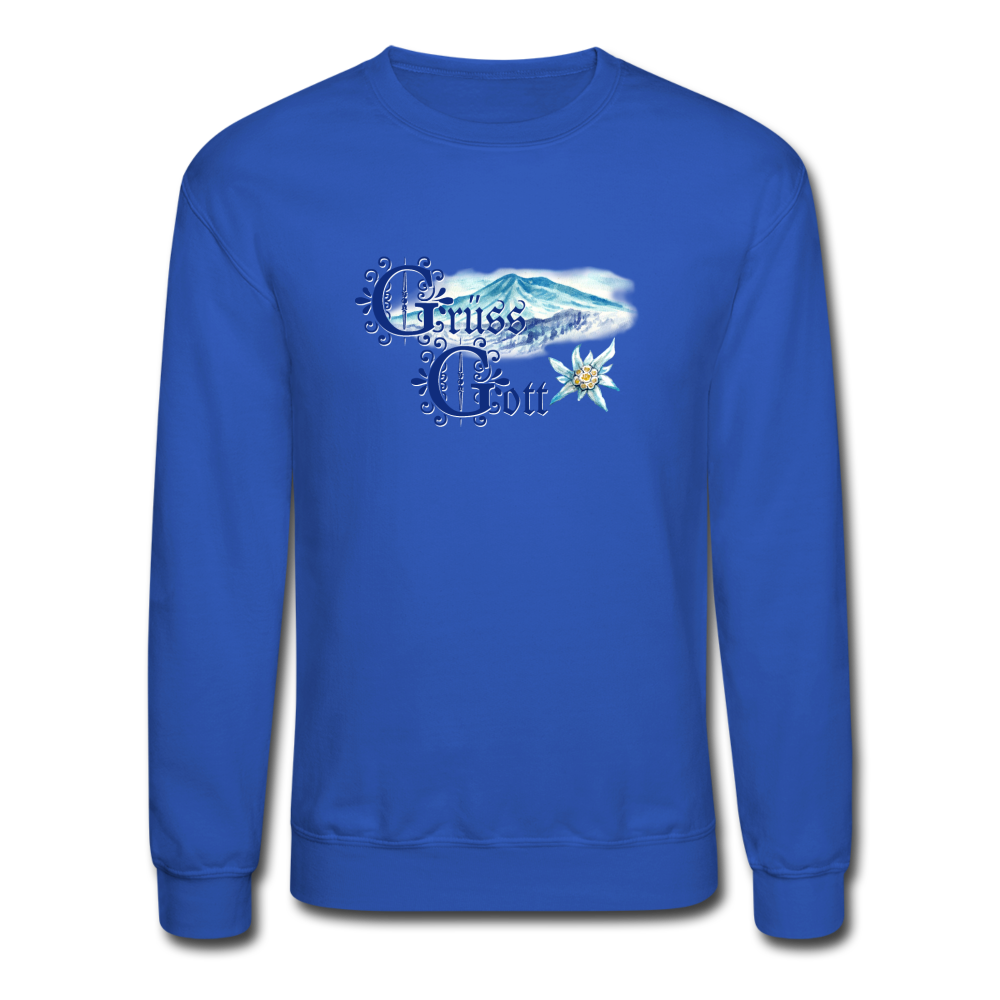 Grüss Gott - Crewneck Sweatshirt - royal blue