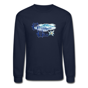 Grüss Gott - Crewneck Sweatshirt - navy