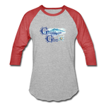 Grüss Gott - Baseball T-Shirt - heather gray/red