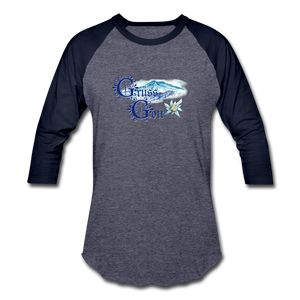 Grüss Gott - Baseball T-Shirt - heather blue/navy