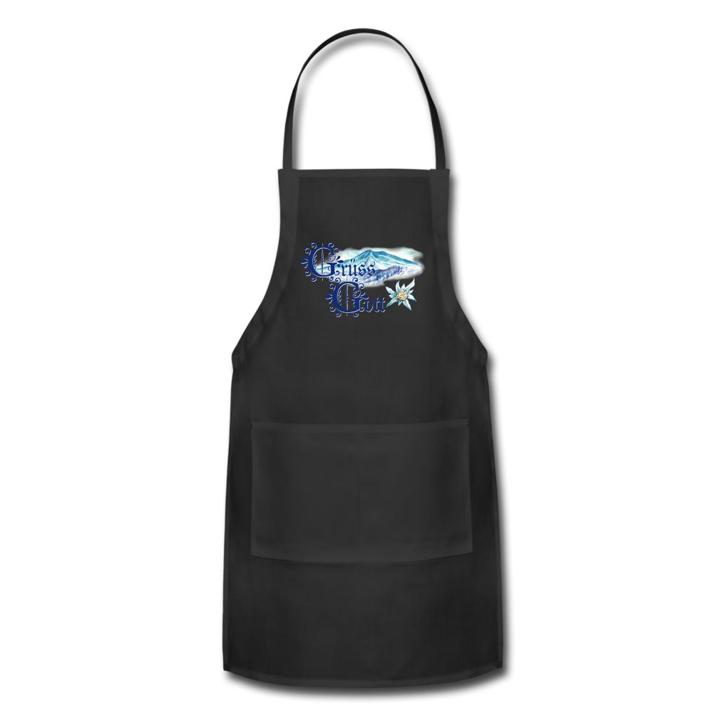 Grüss Gott - Adjustable Apron - black