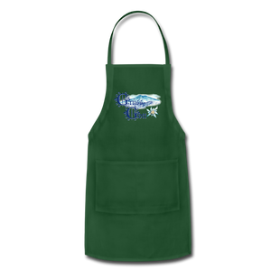 Grüss Gott - Adjustable Apron - forest green