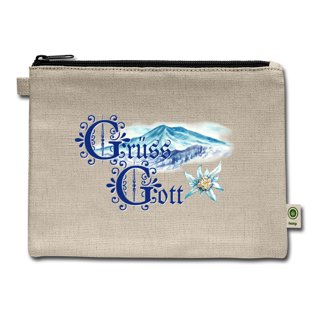 Grüss Gott - Carry All Pouch - natural