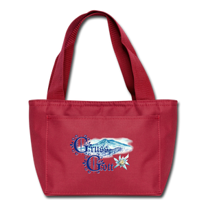 Grüss Gott - Lunch Bag - red