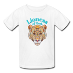 Lioness of God - Kids' T-Shirt - white