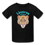 Lioness of God - Kids' T-Shirt - black