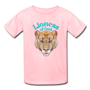 Lioness of God - Kids' T-Shirt - pink