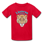 Lioness of God - Kids' T-Shirt - red