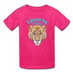 Lioness of God - Kids' T-Shirt - fuchsia