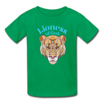 Lioness of God - Kids' T-Shirt - kelly green