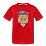 Lioness of God - Toddler Premium T-Shirt - red