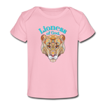 Lioness of God - Organic Baby T-Shirt - light pink