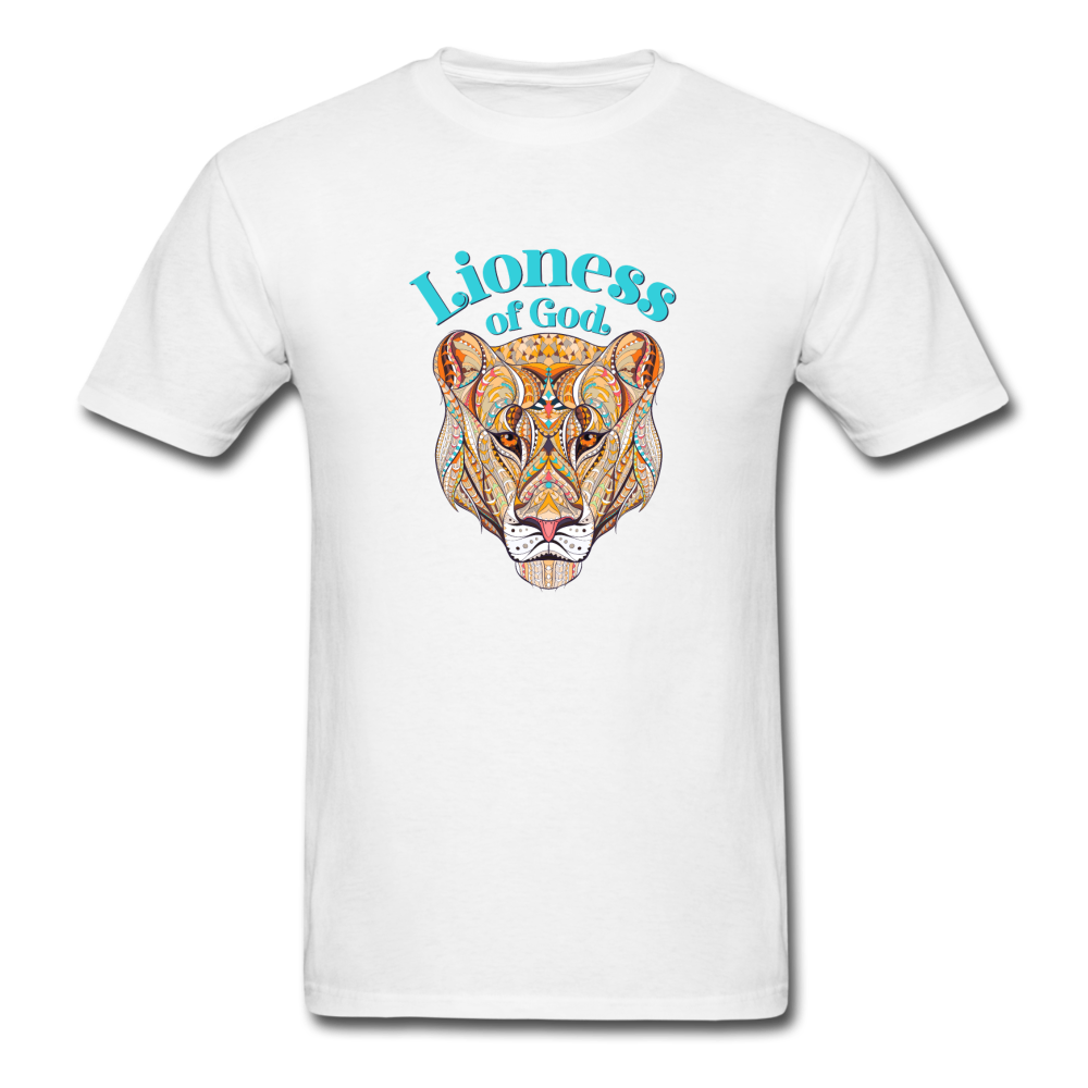 Lioness of God - Unisex Classic T-Shirt - white