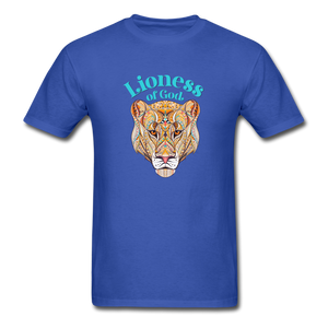 Lioness of God - Unisex Classic T-Shirt - royal blue