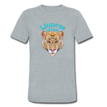 Lioness of God - Unisex Tri-Blend T-Shirt - heather gray