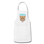 Lioness of God - Adjustable Apron - white