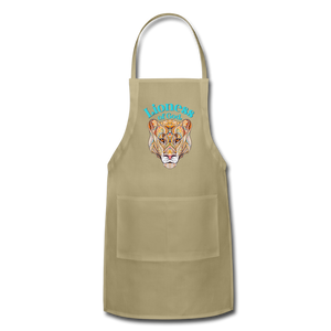 Lioness of God - Adjustable Apron - khaki