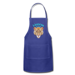 Lioness of God - Adjustable Apron - royal blue