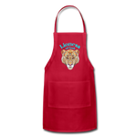 Lioness of God - Adjustable Apron - red