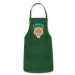 Lioness of God - Adjustable Apron - forest green