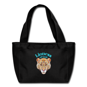 Lioness of God - Lunch Bag - black