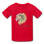 Bold as a Lion - Kids' T-Shirt - red