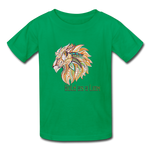 Bold as a Lion - Kids' T-Shirt - kelly green