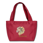 Bold as a Lion - Lunch Bag - red