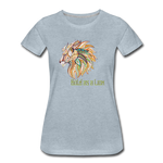 Bold as a Lion - Women’s Premium T-Shirt - heather ice blue