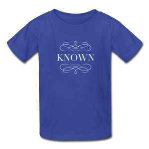 Known - Kids' T-Shirt - royal blue
