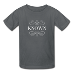 Known - Kids' T-Shirt - charcoal
