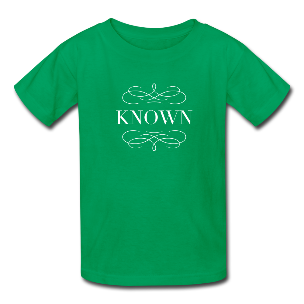 Known - Kids' T-Shirt - kelly green