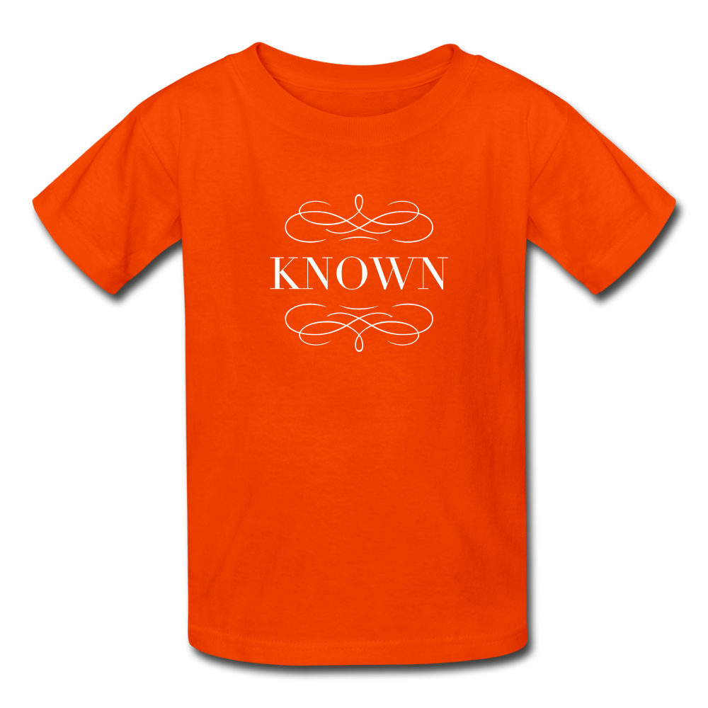 Known - Kids' T-Shirt - orange