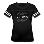 Known - Women’s Vintage Sport T-Shirt - black/white