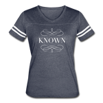 Known - Women’s Vintage Sport T-Shirt - vintage navy/white